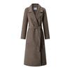 PORTS Women's Wool Cashmere Belted Long Coat