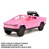 1/32 Tesla Cybertruck Toys Diecast Model Car Alloy Metal Pickup Truck Colorful Indoor Desktop Display Collection Game for Children Boy