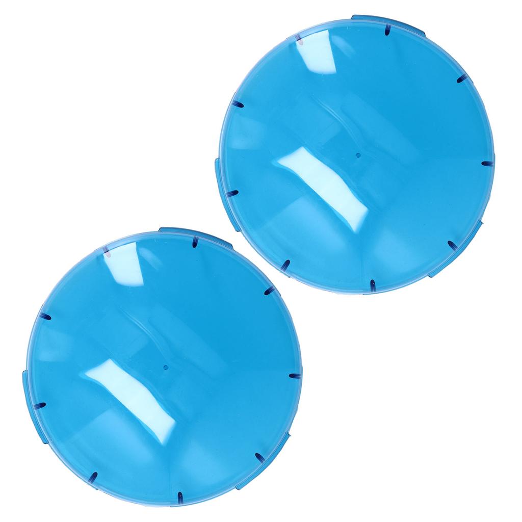 2Pcs 19cm Pool Lamp Lens Cover Swimming Pond Light Blue Transparent Lid for HAYWARD AMERILITE