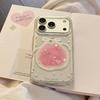 Creative Guava Bow Phone Case for iPhone 16, iPhone 17, and iPhone 17 Pro Max