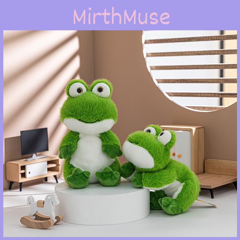 Sitting Frog Cute Animal Plush Keychain Cartoon Pendant Bag Gift Decorations