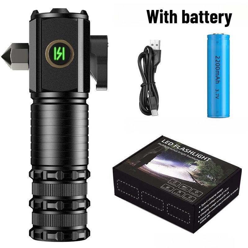 

Мини светодиодный фонарик 1600 лм, перезаряжаемый, мощный, EDC фонарь, аварийный кемпинговый фонарь с хвостовым магнитом, клипсой для шляпы, фонарь для рыбалки With battery