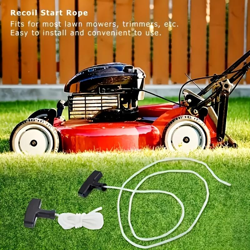 Pull Start Handle with 4mm Nylon Rope Assembly,Replacement Kit for Honda GX160 GX200 GX168,Small Gas Engine Generator Mower Pump