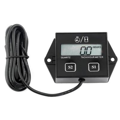 Zmart Digitaler Drehzahlmesser Motorradmotordrehzahl LCD-Anzeige Zeit Original Japanische Bedienungsanleitung enthalten
