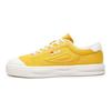 Fila Luke Comfortable Synthetic Leather Low-Top Canvas Shoes Women Sneakers Yellow White F12W226308FFS
