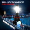 2/4Pcs LED 180W Bulbs 9005 9006 6000K Car Headlight Auto Lamp For Honda Civic 2004 2005 2006 2007 2008 2009 2010 2011 2012-2015