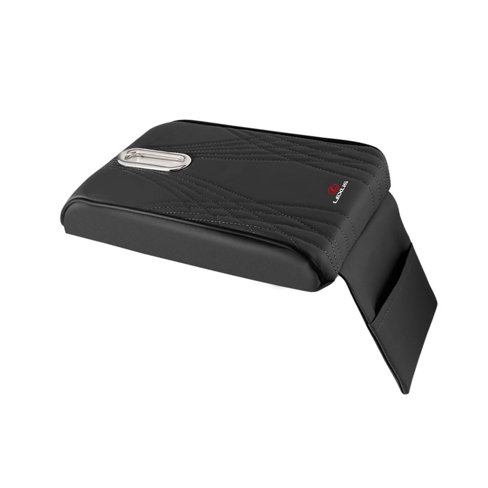 Car Armrest Cushion With Pocket Tissue Storage Bag Center Console Armrest Box Mat For LEXUS FSPORT NX RX GS IS LX ES IS250 Al20