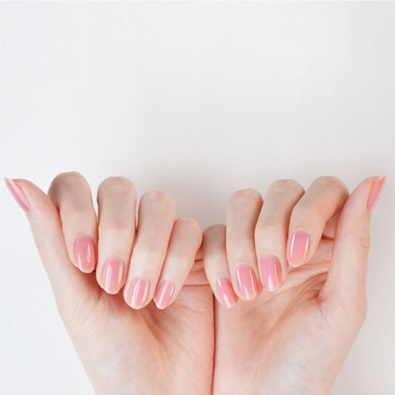 Oz Nail Durability UP Gel Effect Ultra Power Top Coat for Manicure, 10ml (1 Bottle)