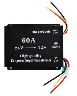 Convertisseur CC-CC YU-YU, CC 24 V vers , 60 A, Convertisseur Déco, Convertisseur de Tension CC, Refroidissement
