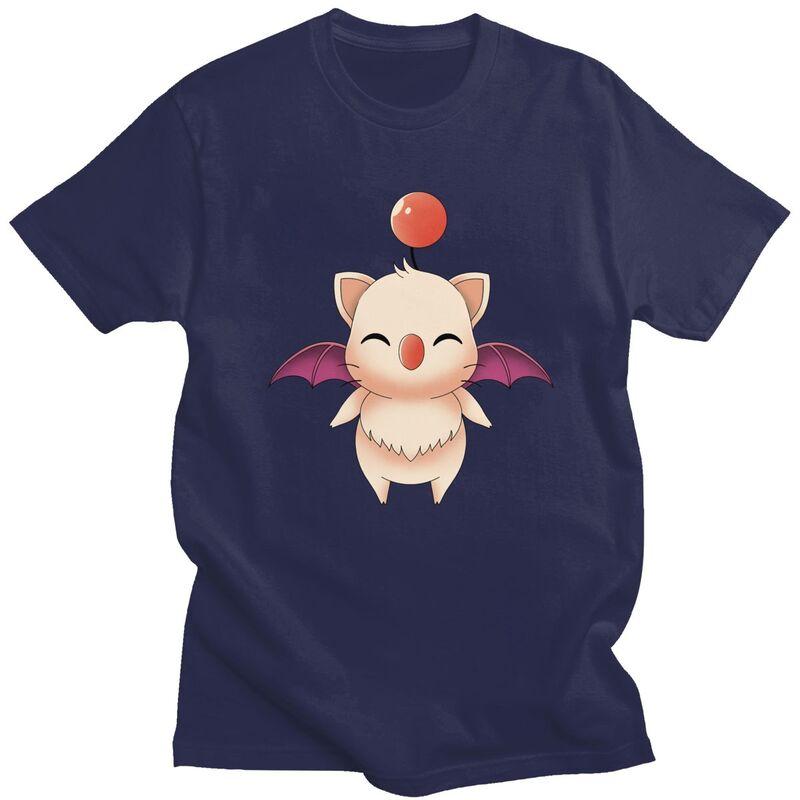 

Custom Classic Final Fantasy Moogle T Shirt Men Tshirt Streetwear Tee 100 Cotton Oversized Tshirt Merch 4XL