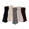 Thick Warm Fuzzy Leg Warmers Turn-Cuff Design Wool Blend Leg Warmers Cozy Calf Leg Socks  For Women