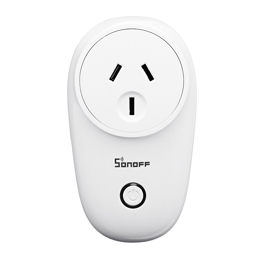 Sonoff S26 WiFi Smart Socket Wireless Remote control plug,Compatible with Alexa,Control your devices from Anywhere via APP US Plug Sonoff S26 WiFi Smart Socket Wireless Remote control plug,Compatible with Alexa,Control your devices from Anywhere via APP US Plug