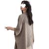 Damen Cloud Baumwolle Kurzarm Pyjama Set - Leichte, locker sitzende Shorts für den Faulenzer-Stil, auch für draußen geeignet