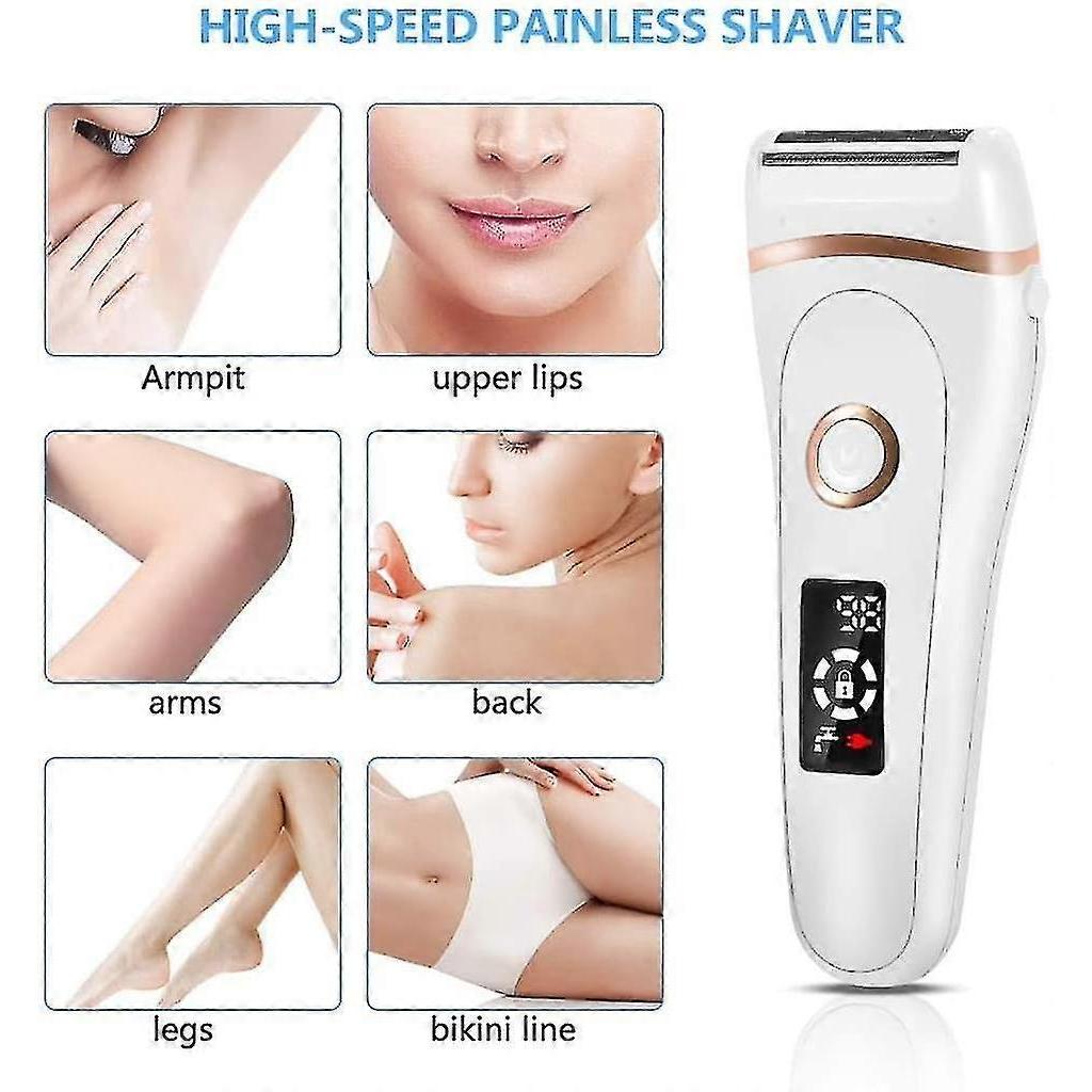 Women's Electric Razor Women's Razor Usb Charging Wireless Women's Razor Dry And Wet Waterproof