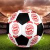 Bayern München3 Soccer Ball Colorful All Ages Machine Stitched PVC Competition Ready Durable High-Bounce.SIZE5