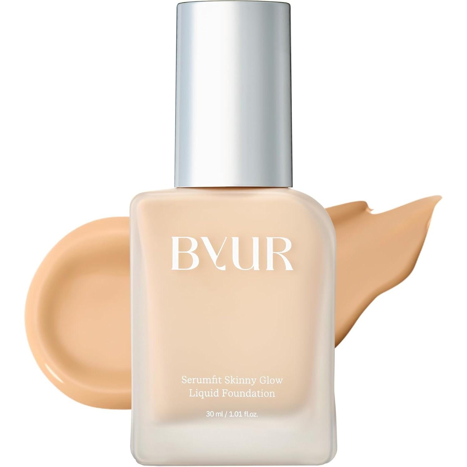 ByUR Жидкая тональная основа Skinny Glow Натуральное сияние для пор 15 г (#21 Бежевый) - Тональная основа, Тональная основа, Кожа, Уход за кожей, Минимизация, SPF50+ PA+++,