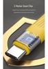 8K HD Video & 240W Fast Charging Keychain Cable with 40Gbps High-Speed Transmission