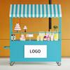 Mobile Snack and Retail Cart for Night Markets and Scenic Areas