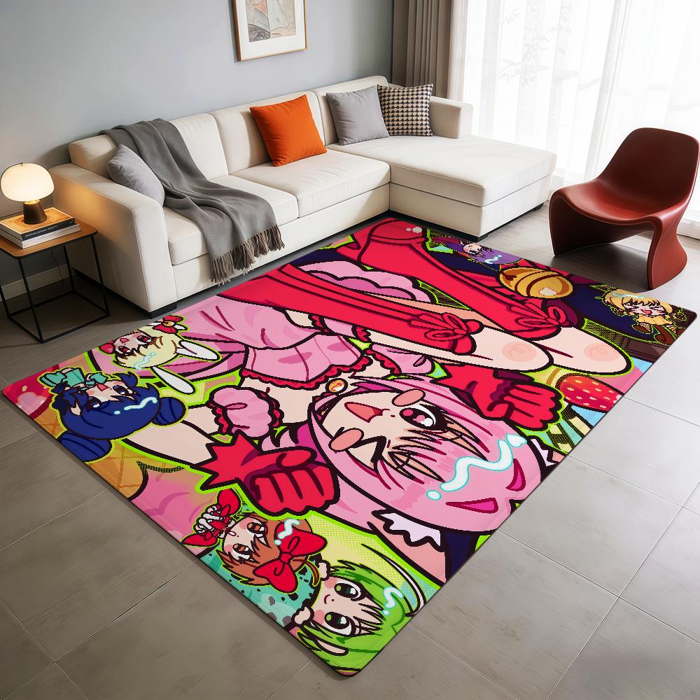 cartoon cute classic T-Tokyo Mew Mew Doormat hogar Bedside Rug Kitchen Bath Floor Mat Hallway Balcony Carpet Entrance Decor Home