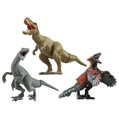TAKARA TOMY Ania Jurassic World Strongest Hero Dinosaur Set Animal Dinosaur Toy Ages 3+