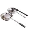 Stainless Steel Kitchen Rack: Anti-Scalding, Heat-Resistant Ladle, Spatula & Pot Lid Holder.