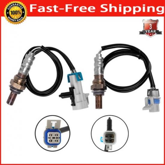 2pcs Oxygen Sensor For 2005-2009 Chevrolet Equinox , 2005-07 Buick Allure Calif.