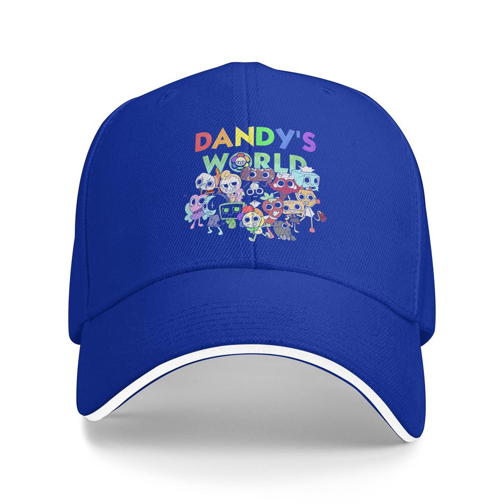 Adult Dandy's World Cartoon Sandwich Hats  Baseball Cap Snapback Caps Horror Game Trucker Hat Adjustable Trucker Cap Winter