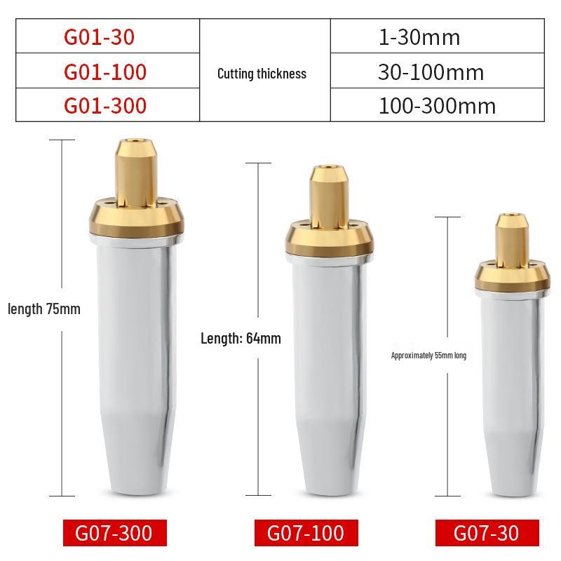 Stainless Steel Propane Cutting Torch Tip for Gas and Oxygen