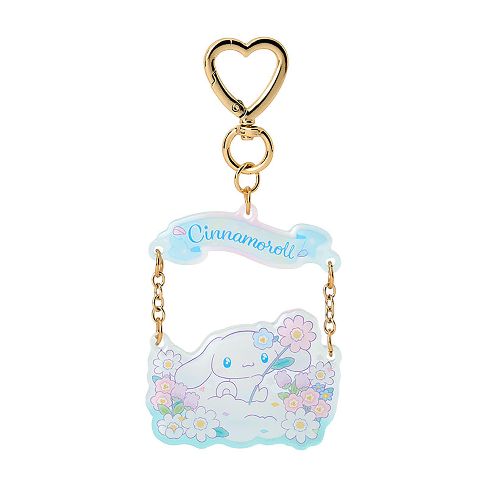Sanrio Acrylic Keychain the Exciting Cinnamoroll Acrylic 561576 (Everyone s Star! Design)