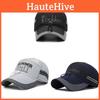 Golden Letter Printing Baseball Cap Sporty Visor Cap Sun Protection Gift Fashion