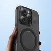 Compatible Magnetic Phone Case for iPhone 16, 16 Pro Max, 15 Pro, 14, 13 - Transparent and Simple Design.