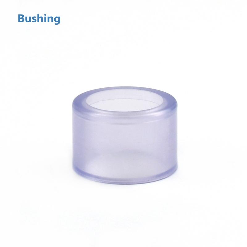 

1PC 20~50mm UPVC Transparent Straight Tee Bushing Reducing Connector Aquarium Water Supply Tube Garden Irrigation Pipe Fittings 20-25mm(1Pc)