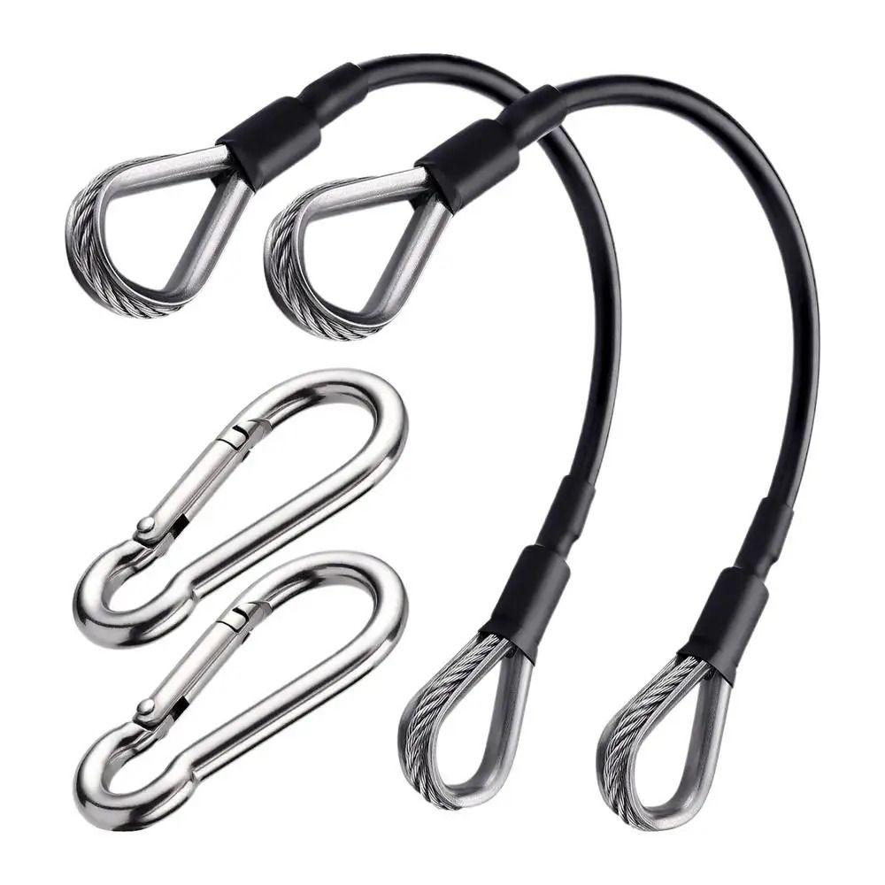 Tricep Pull Down Gym Cable Extension Stainless Steal Pulley Workout Cable  Leg Extensions Machine