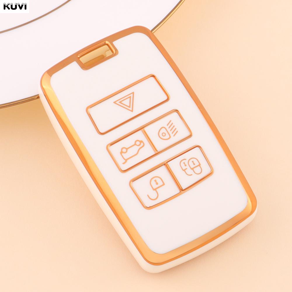 

New Tpu Car Remote Key Case Cover Shell For Land Rover Range Rover Evoque Discovery Sport Velar For Jaguar Xe Xf E-Pace F-Pace