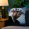 P-Post M-Malone Pillow Case Sofa Living Room Bedroom Double-Sided Printing Square Cushion Nap Time Pillow Case