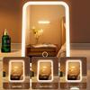 SPACEXPERT LED Lighted Foldable Portable Makeup Mirror