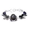 Labradorite Amethyst Gemstone Handmade Bracelet Jewelry BR 131