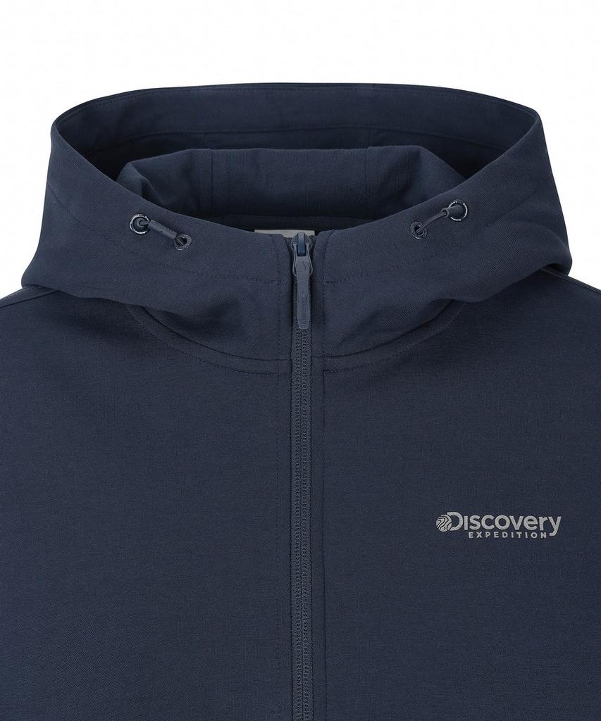 Discovery Expedition Men'S Tech Knit Training Hooded Jacket (D/Navy)