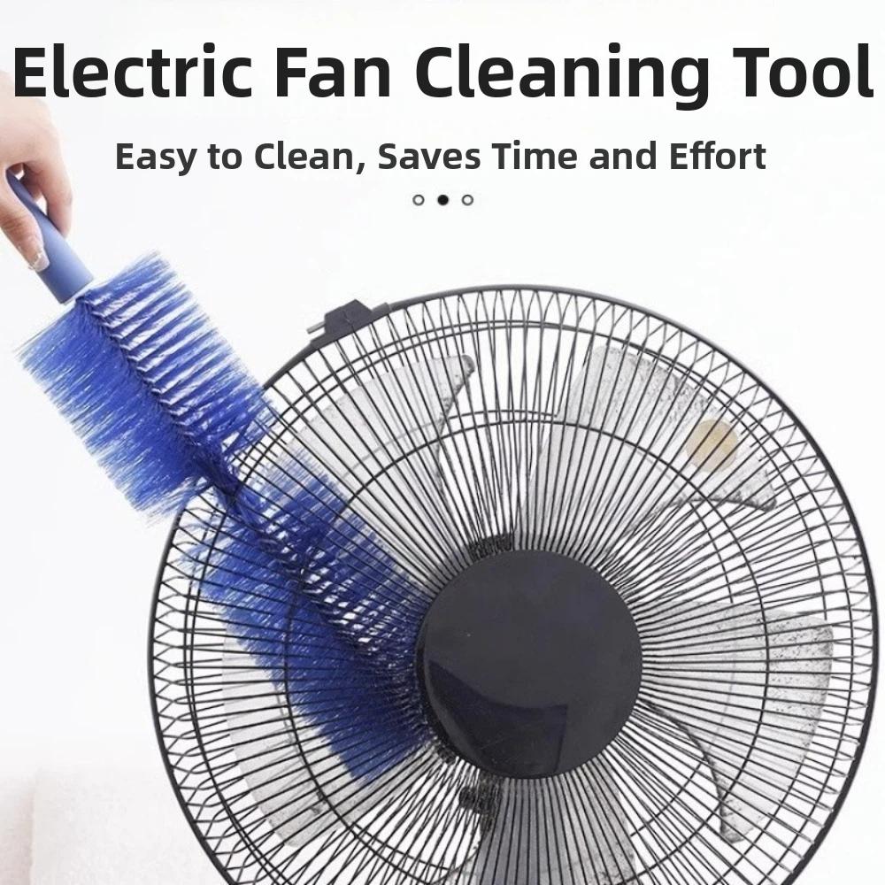 Microfiber Fan Cleaning Brush Bendable Head Bendable Cobweb Duster For Air Conditioning