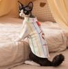 Pet Clothes Autumn and Winter Bottoming Shirt German Cat Clothes Striped Cat Clothes