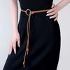 A New Tie Waist Rope for Women, Paired with a Suit Dress In an Waistband, Can Be Easily Paired with Any , Suitabl