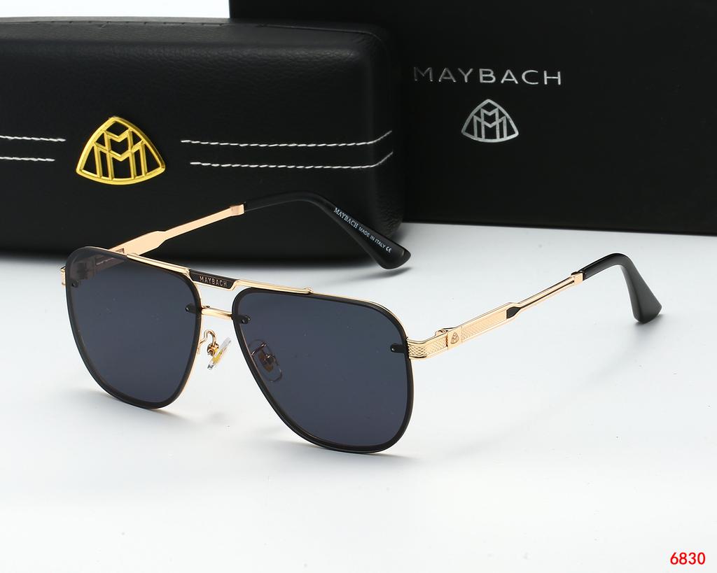 Okulary przeciwsłoneczne MAYBACH Luksusowa marka Ochrona UV400 Dla mężczyzn i kobiet Klasyczne okulary przeciwsłoneczne Wysokiej jakości okulary Gogle pilotki