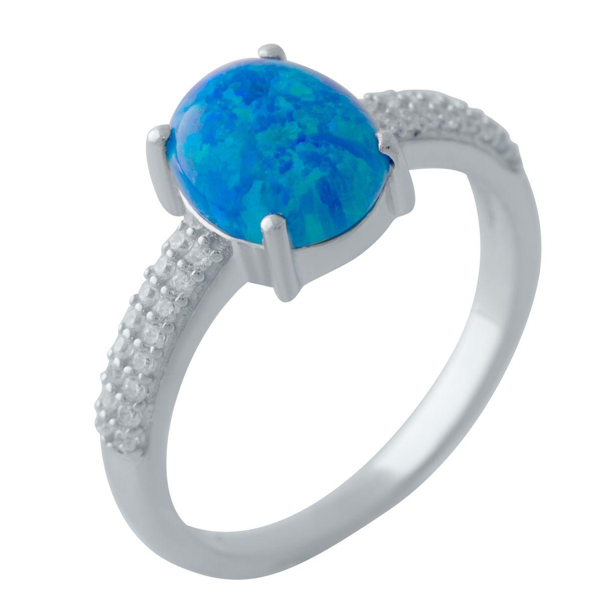

Срібна каблучка з опалом 1.493ct, вага виробу 2,75 гр (2024262) 18.5