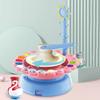 Multicolor Pottery Shaping Machine Toy Plastic Clay Shaping Tool  Kids Handmade Craft