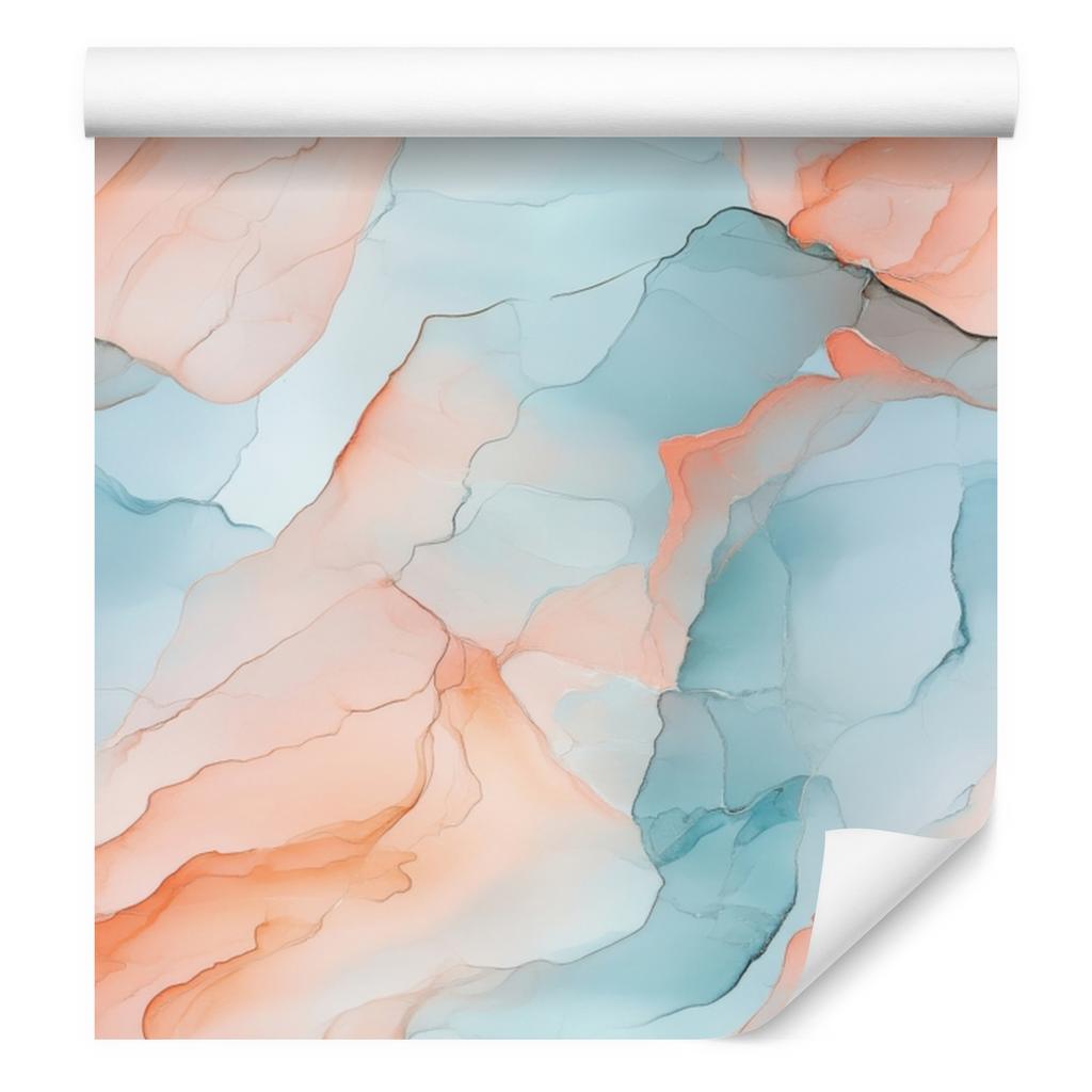 Ink wallpaper light gray, cream and celadon 50x1000