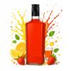 5X Butelka Jack Walker 1000Ml + Zakrętka Na Bimber Whisky Rum Pojemniki 1 L