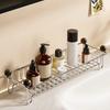 Carbon Steel Cosmetic Storage Rack Waterproof Washstand Drain Rack Sink Storage Rack  Bedroom