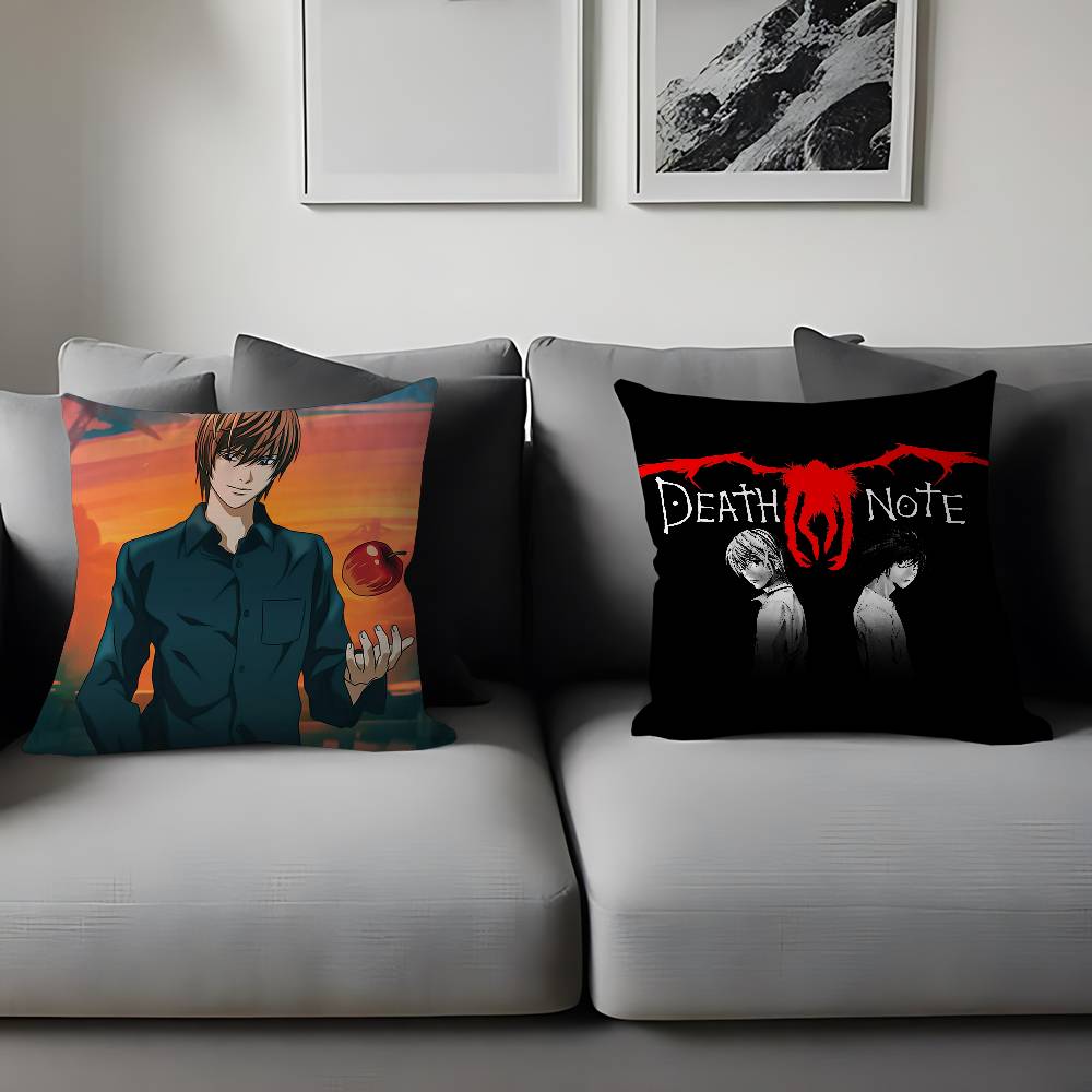 D-Döden N-Anteckningsbok Aanime Kuddfodral Soffkuddfodral Hem Rumsdekoration Barnpresent