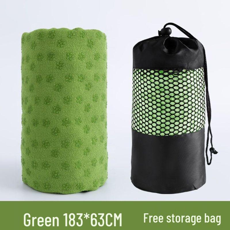 Non-Slip Yoga Mat Cover: Widened & Thickened, Sweat-Absorbing Fitness Towel