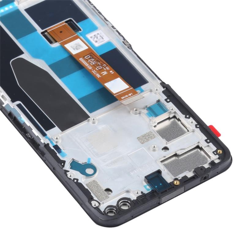 For Realme X50 5G Grade B LCD Screen and Digitizer Assembly+Frame Replacement Part (without Logo)